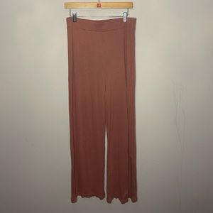 Babaton burnt orange comfy pants